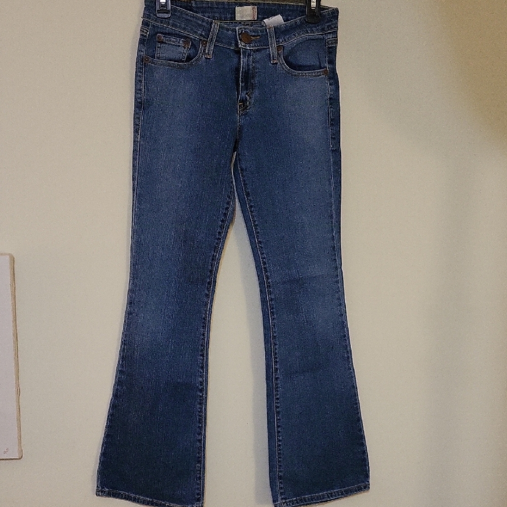 Levi's Dark Blue Flare Jeans for Women 3 Medium
